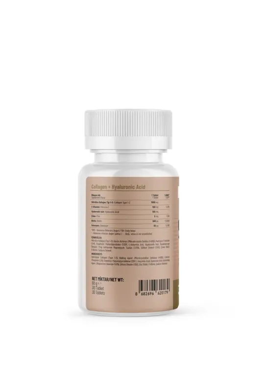 Collagen + Hyaluronic Acid - 30 Tablets - 2