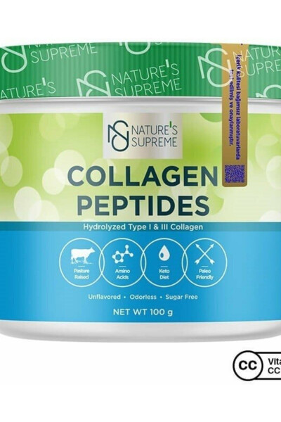 Collagen Peptides Powder 100 gr Unflavored - 7