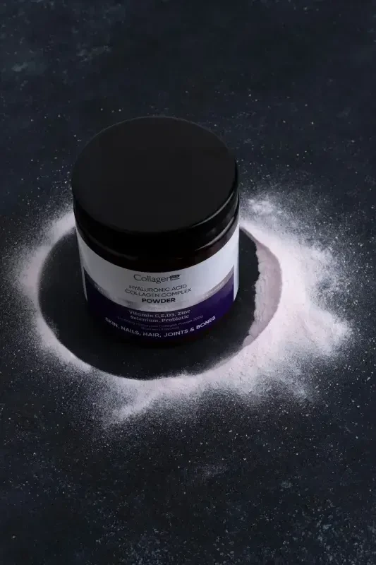 Collagen Powder 300g. Collagen, Probiotics, Biotin, Multivitamin, Forest Fruit Flavored - 4