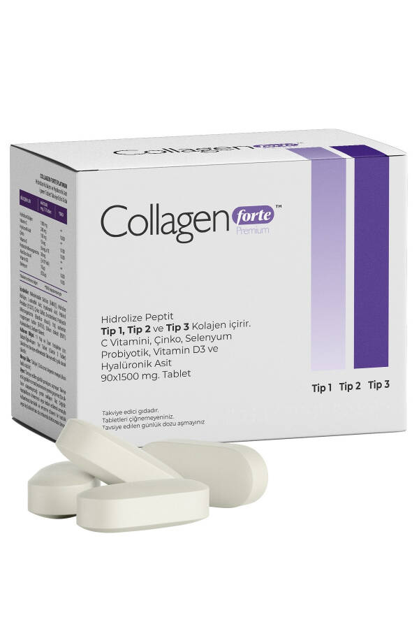 Collagen, Probiotic & Multivitamin 1500mg X 90 Tablets - 7