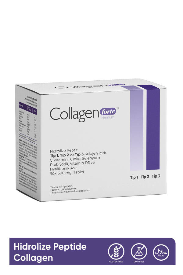 Collagen, Probiotic & Multivitamin 1500mg X 90 Tablets - 8