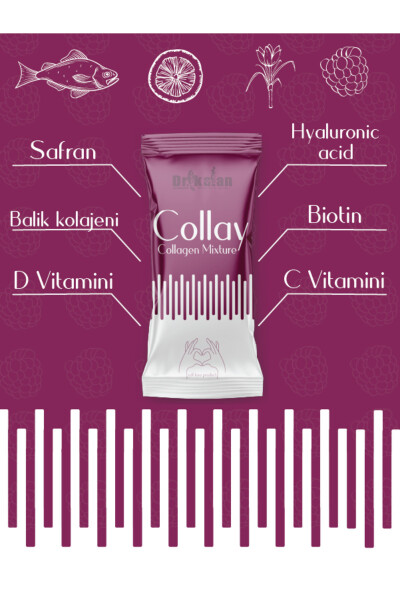 Collay Collagen Mix Powder (FISH COLLAGEN) 100% Natural (30 SACHETS) - 6
