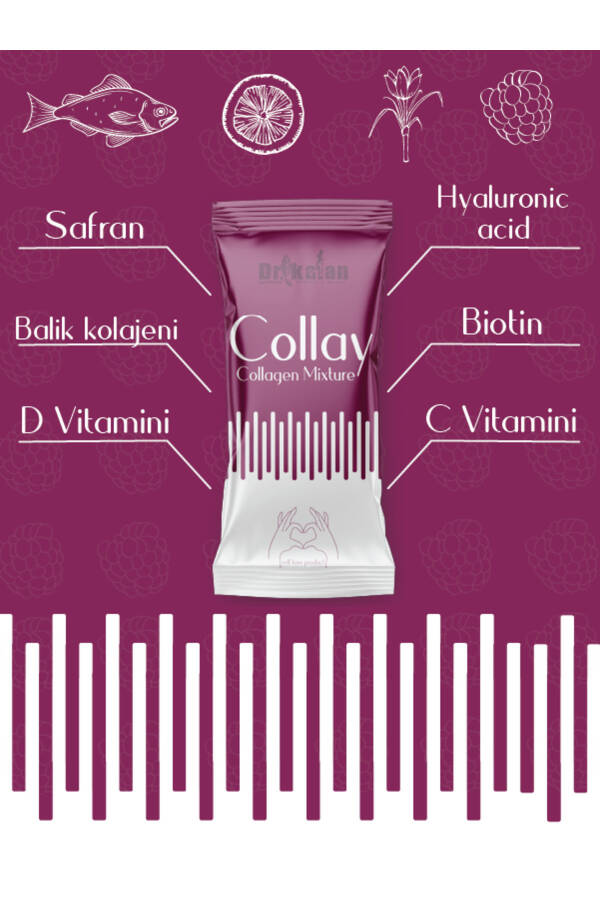 Collay Collagen Mix Powder (FISH COLLAGEN) 100% Natural (30 SACHETS) - 6