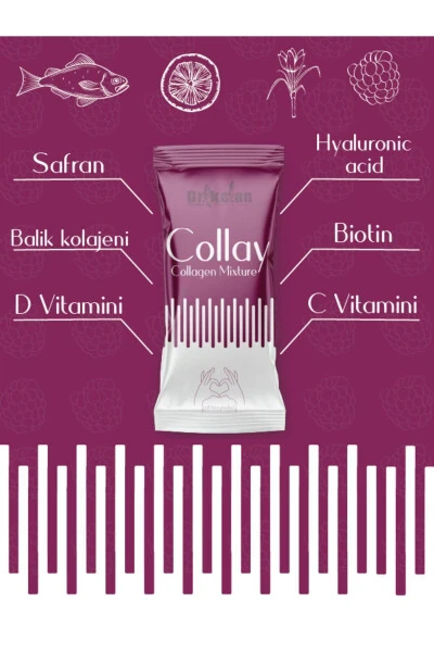 Collay Collagen Mix Powder (FISH COLLAGEN) 100% Natural (30 SACHETS) - Modazone (1)