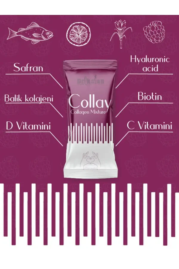 Collay Collagen Mix Powder (FISH COLLAGEN) 100% Natural (30 SACHETS) - 2