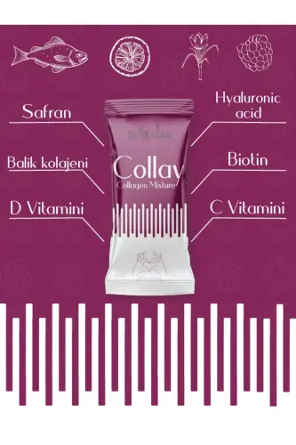 Collay Kolajen Karışımı Tozu (BALIK KOLAJENİ) 100%doğal (30SAŞE) - DR. KALAN (1)