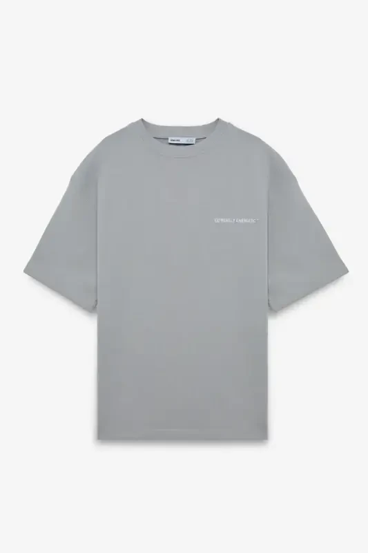 COLOMBIA Мужской комплект 2 предмета Comfort Fit Без флиса Вышитый Светло-серый Спортивный костюм - Светло-серый - 1