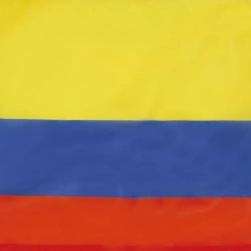 Colombia NAUTICAL Flag 18'' x 12'' - Colombian flags 30 x 45 cm. - Banner 12x18 in for boat - AZ FLAG - 3