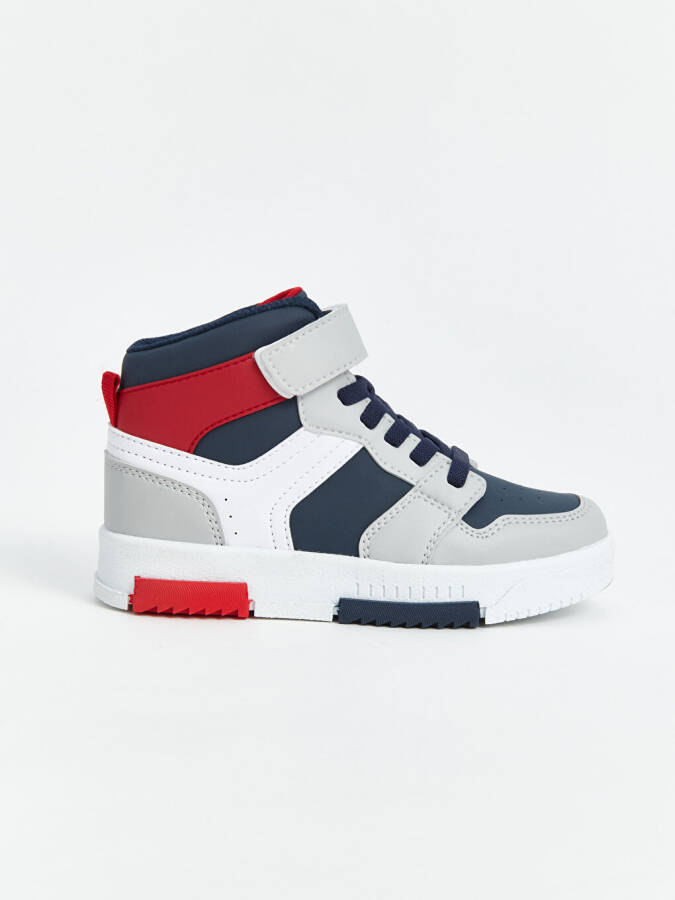 Color Block Ankle-High Boys' Sports Shoes - 2