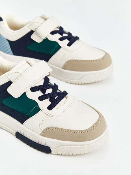 Color Block Boys' Sneakers - 8