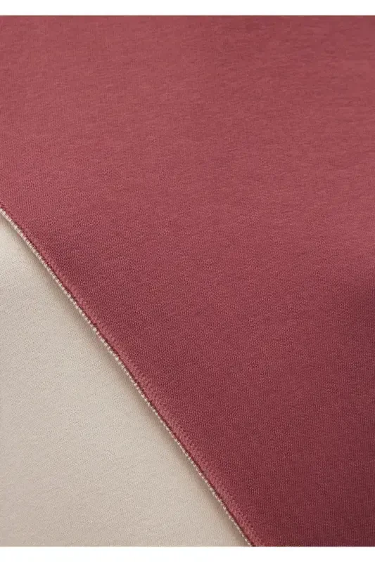 Color Block Hooded Sweatshirt 1s10170-70399 - 7