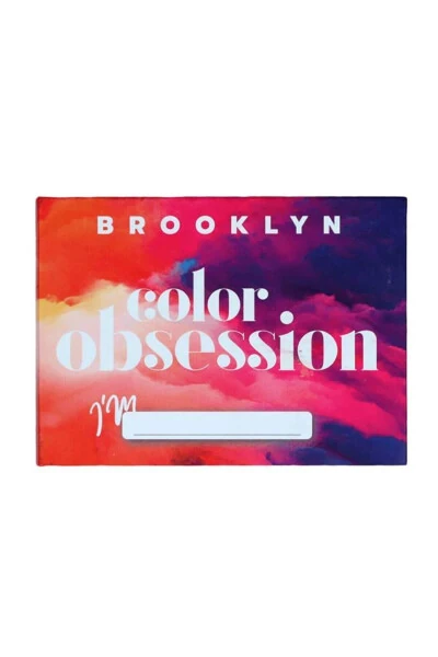 Color Obsession 6 ta rangli ko'z soya palitrasi - BROOKLYN (1)