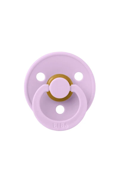 Color Rubber Pacifier 0-6 Months Violet Sky - 1