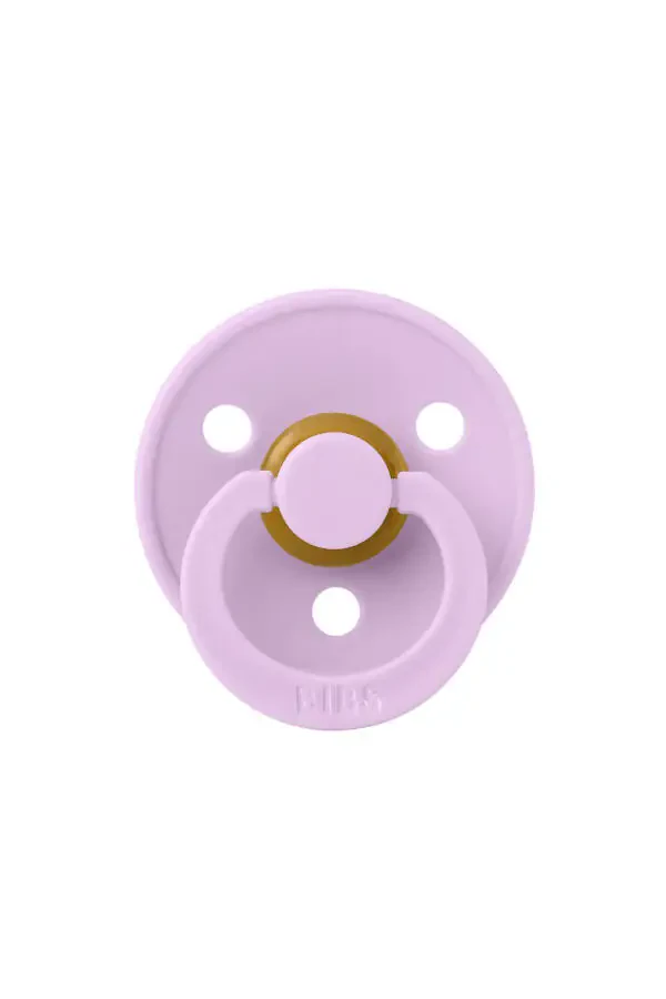 Color Rubber Pacifier 0-6 Months Violet Sky - 1