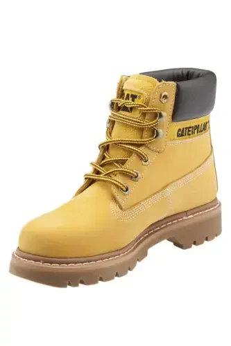 Colorado Sariq Nubuk Erkak Bot - Sariq - CATERPILLAR (1)