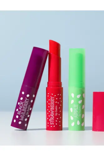 Colored Lip Balm with Shea and Cocoa Butter (BLACKCURRANT) - Lip Balm - 002 - 8690604555376 - 7