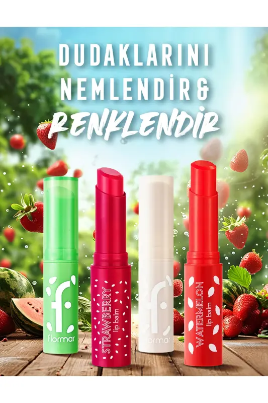 Colored Lip Balm with Shea and Cocoa Butter (BLACKCURRANT) - Lip Balm - 002 - 8690604555376 - 10