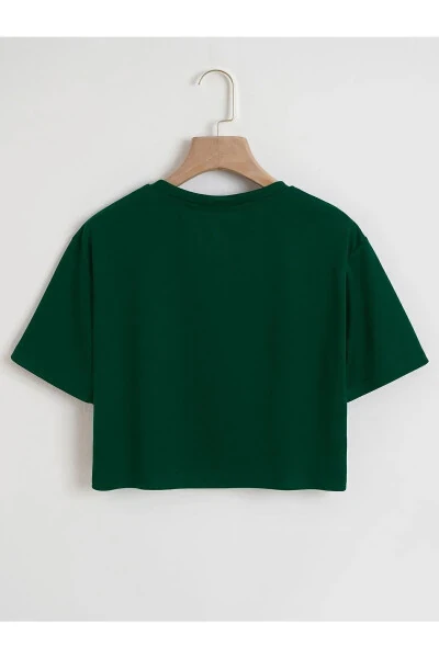 Colored Oversize Crop Tshirt - DAXİS SPORTWEAR COMPANY (1)