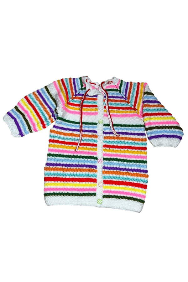 Colorful baby cardigan - 2