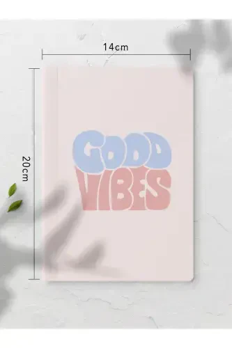 Colorful Blank Notebook Set - 4 Pieces - 14cm*20cm - 64 Pages - Pastel - 6