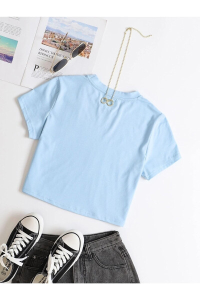 Colorful Oversize Crop T-shirt - DAXİS SPORTWEAR COMPANY (1)