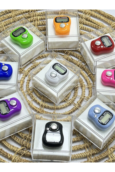 Colorful prayer bead ring - 5