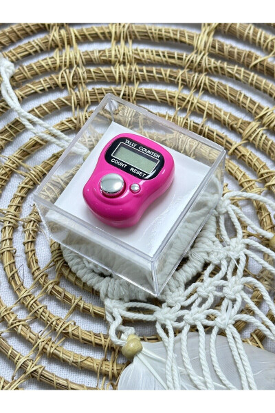 Colorful prayer bead ring - 7