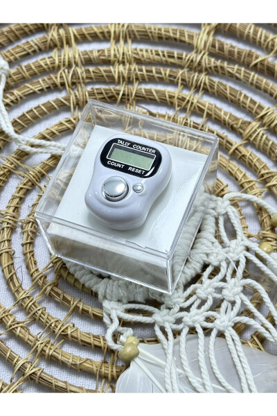 Colorful prayer bead ring - 8