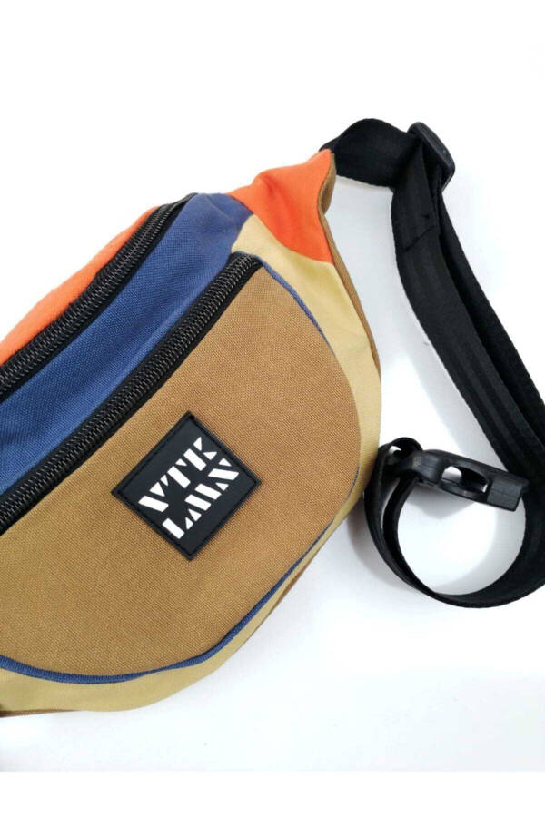 Colorful Shoulder And Waist Bag - 16