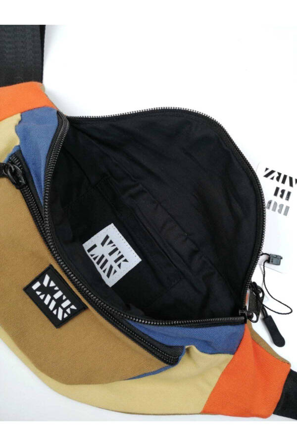 Colorful Shoulder And Waist Bag - 16