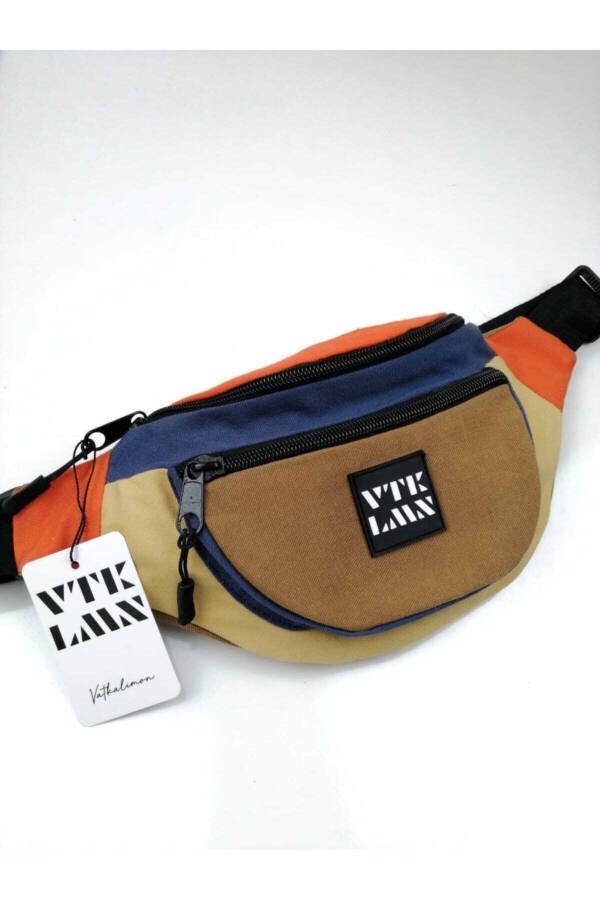 Colorful Shoulder And Waist Bag - 6