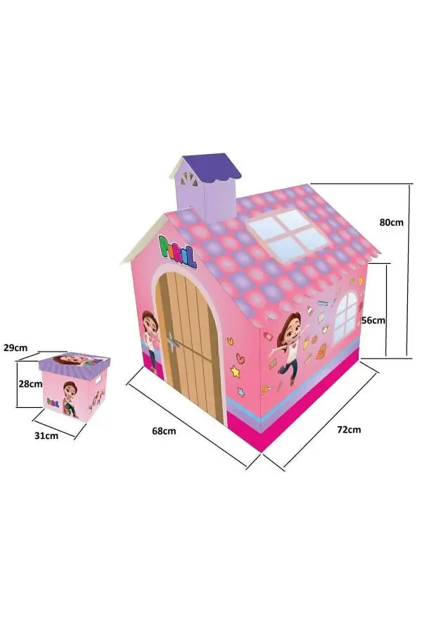 Coloring Children's Playhouse - Toy box - 1