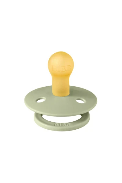 Colour Rubber Pacifier - Sage 0-6 Months - 2