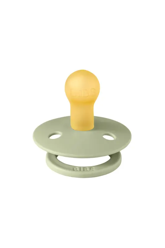 Colour Rubber Pacifier - Sage 0-6 Months - 3