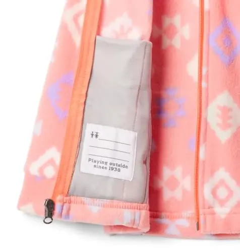 Columbia Kids' Benton Springs Ii Printed Fleece Jacket - 3