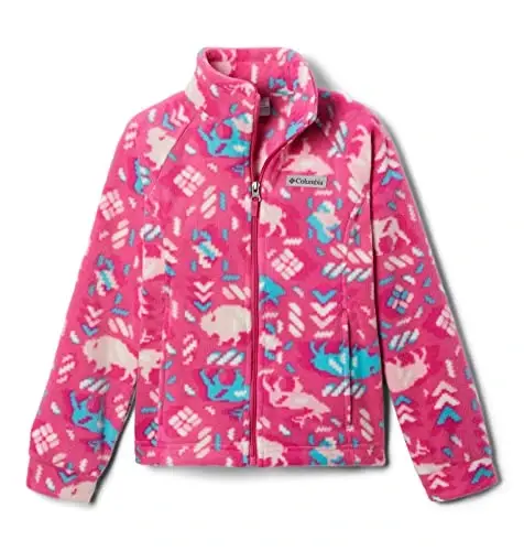 Columbia Kids' Benton Springs Ii Printed Fleece Jacket - 4