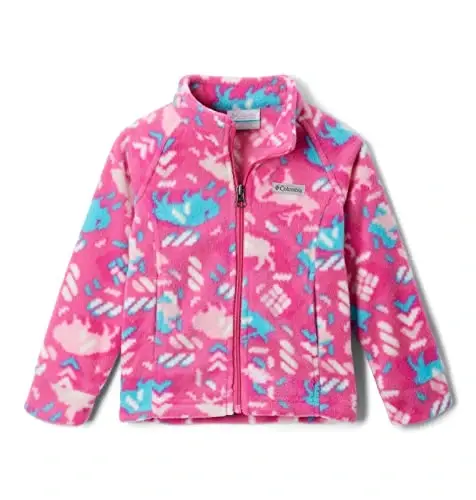 Columbia Kids' Benton Springs Ii Printed Fleece Jacket - 1
