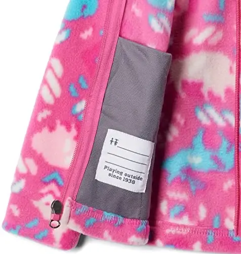 Columbia Kids' Benton Springs Ii Printed Fleece Jacket - 3