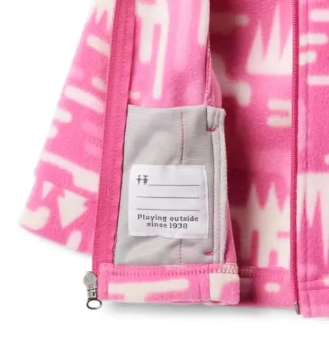 Columbia Kids' Benton Springs Ii Printed Fleece Jacket - 7