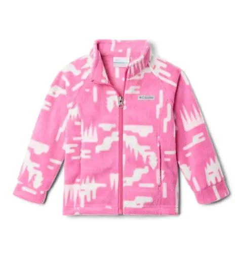 Columbia Kids' Benton Springs Ii Printed Fleece Jacket - COLUMBIA (1)
