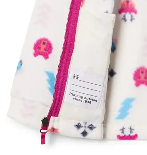 Columbia Kids' Benton Springs Ii Printed Fleece Jacket - 3