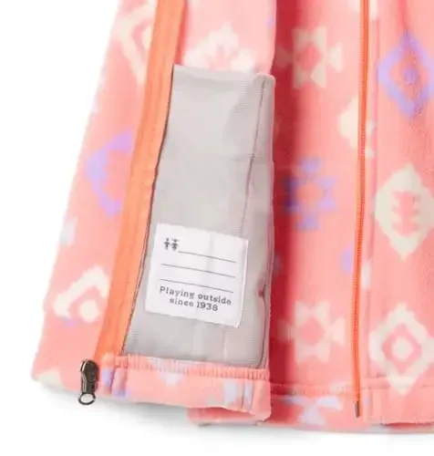 Columbia Kids' Benton Springs Ii Printed Fleece Jacket - 3