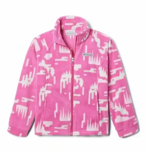 Columbia Kids' Benton Springs Ii Printed Fleece Jacket - COLUMBIA