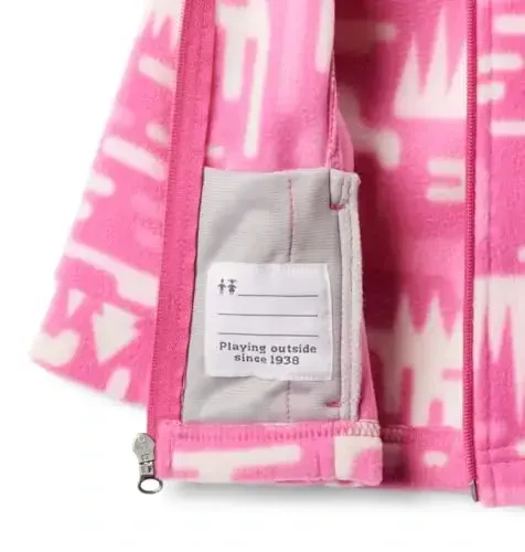 Columbia Kids' Benton Springs Ii Printed Fleece Jacket - 7