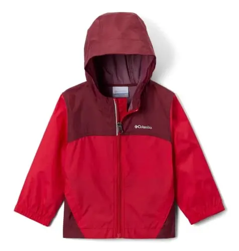 Columbia Youth Glennaker Rain Jacket | Water-Resistant, Lightweight, Hooded Protection - 1