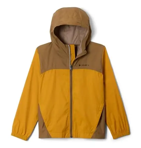 Columbia Youth Glennaker Rain Jacket | Water-Resistant, Lightweight, Hooded Protection - 1