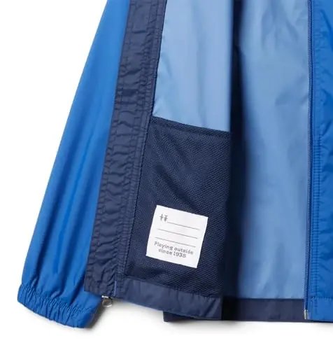 Columbia Youth Glennaker Rain Jacket | Water-Resistant, Lightweight, Hooded Protection - 3