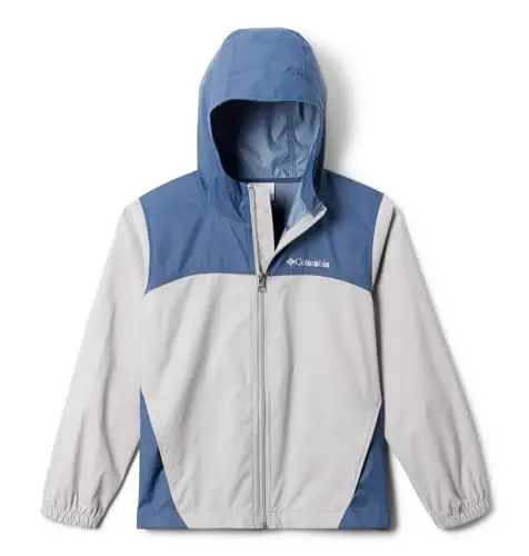 Columbia Youth Glennaker Rain Jacket | Water-Resistant, Lightweight, Hooded Protection - 1