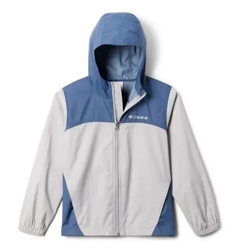 Columbia Youth Glennaker Rain Jacket | Water-Resistant, Lightweight, Hooded Protection - Columbia