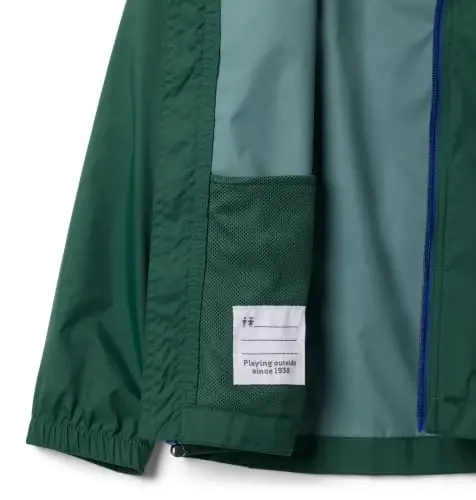 Columbia Youth Glennaker Rain Jacket | Water-Resistant, Lightweight, Hooded Protection - 4
